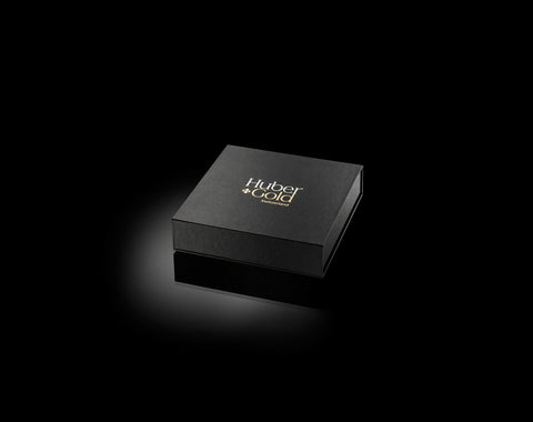 Vergoldete Zuckerwürfel, Magnetbox